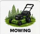 Lawn mower illustration